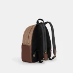 Court Backpack In Signature Canvas (Gold_Tan_Brown) - Image 2