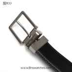 Emporio Armani Reversible Leather Belt Set with Interchangeable Buckles - Image 12