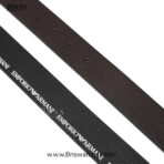 Emporio Armani Men's Leather Belt & Wallet Set - Image 8