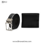 Emporio Armani Men's Leather Belt & Wallet Set - Image 12