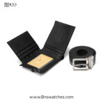 Emporio Armani Men's Leather Belt & Wallet Set - Image 16