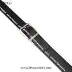 Emporio Armani Reversible Leather Logo Belt - Image 2
