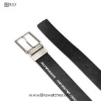 Emporio Armani Reversible Leather Logo Belt - Image 3