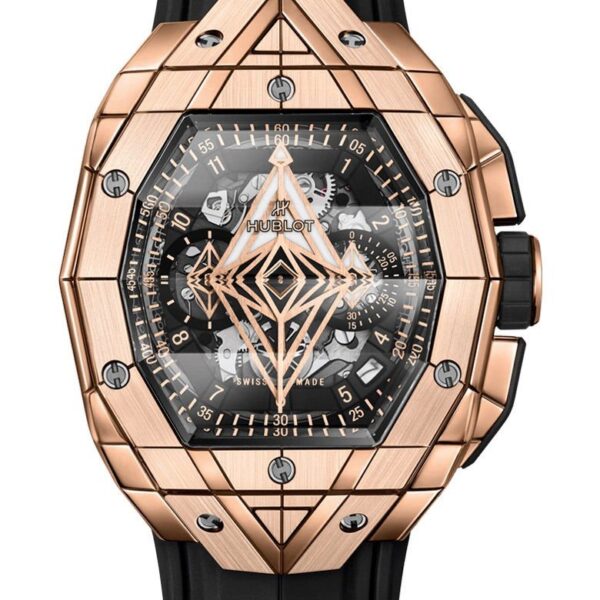 HUBLOT  Bleu King Gold LIMITED EDTION Super Clone Swiss Machine 42mm