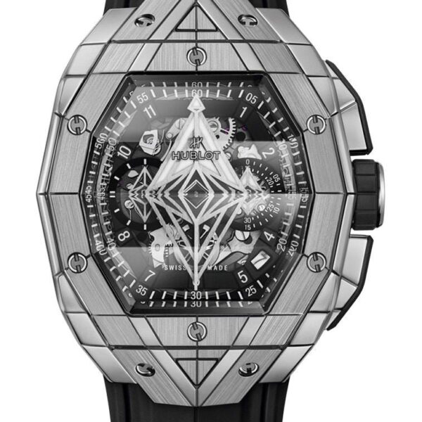 HUBLOT BLEU TITANIUM LIMITED EDTION Super Clone Swiss Machine 42mm