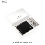 Lacoste Men’s Leather Wallet & Keychain Set - Image 4