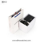 Lacoste Men’s Leather Belt & Card Holder Set