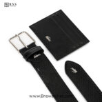 Lacoste Men’s Leather Belt & Card Holder Set - Image 14