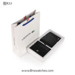 Lacoste Men's Leather Bi-Fold Wallet & Card Holder Set - Image 2