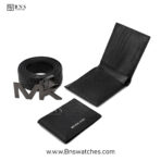 Michael Kors Men's Monogram Leather Belt and Wallet Box Set - Image 2
