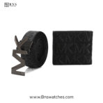 Michael Kors Men's Monogram Leather Belt and Wallet Box Set - Image 20