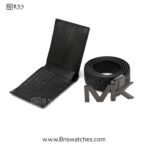 Michael Kors Men's Monogram Leather Belt and Wallet Box Set - Image 21