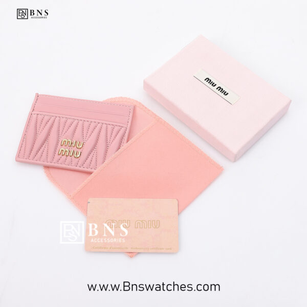 Miu Miu Matelassé card holder For Women
