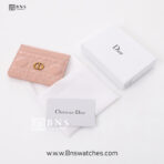 Dior Caro Freesia Card Holder For Women