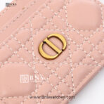 Dior Caro Freesia Card Holder For Women - Image 12