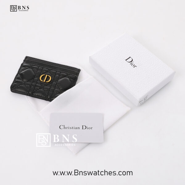Dior Caro Freesia Card Holder For Women