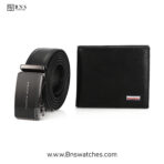 Tommy Hilfiger Men's Leather Belt and Wallet Premium Accessory Set - Image 5