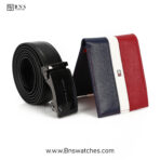 Tommy Hilfiger Signature Leather Belt & Tri-Tone Bifold Wallet Set - Image 6