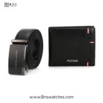 Tommy Hilfiger Men’s Leather Belt and Bifold Wallet Executive Set - Image 5