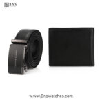 Tommy Hilfiger Men’s Leather Belt and Bifold Wallet Executive Set - Image 6