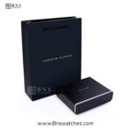 Tommy Hilfiger x Mercedes-Benz Leather Textured Bifold cardholder