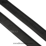Armani Exchange Men’s Black Leather Automatic Ratchet Belt - Image 4